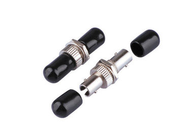 China Precision UPC ST Fiber Optic Connector Adapters for LAN Testing , Wall Mount supplier