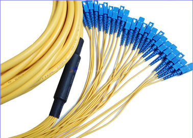 China 12 Core 24 Core SC-SC Fiber Patch Cord for Communication Network And CATV supplier