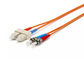 SC-ST Duplex Fiber Optic Patch Cords Premium Quality MM 62.5 / 125 supplier